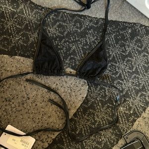 Sheer bikini top NWT